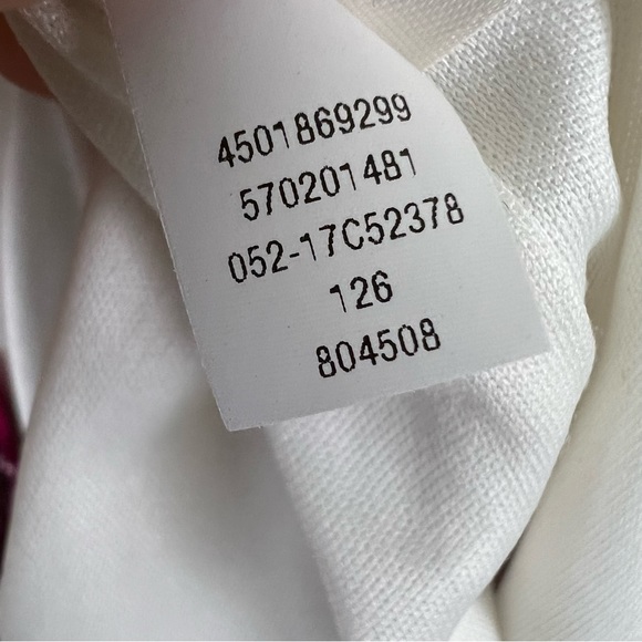 Chico’s Mixed Media Floral Abstract Printed Fully Lined Maxi Length Skirt - Picture 9 of 11